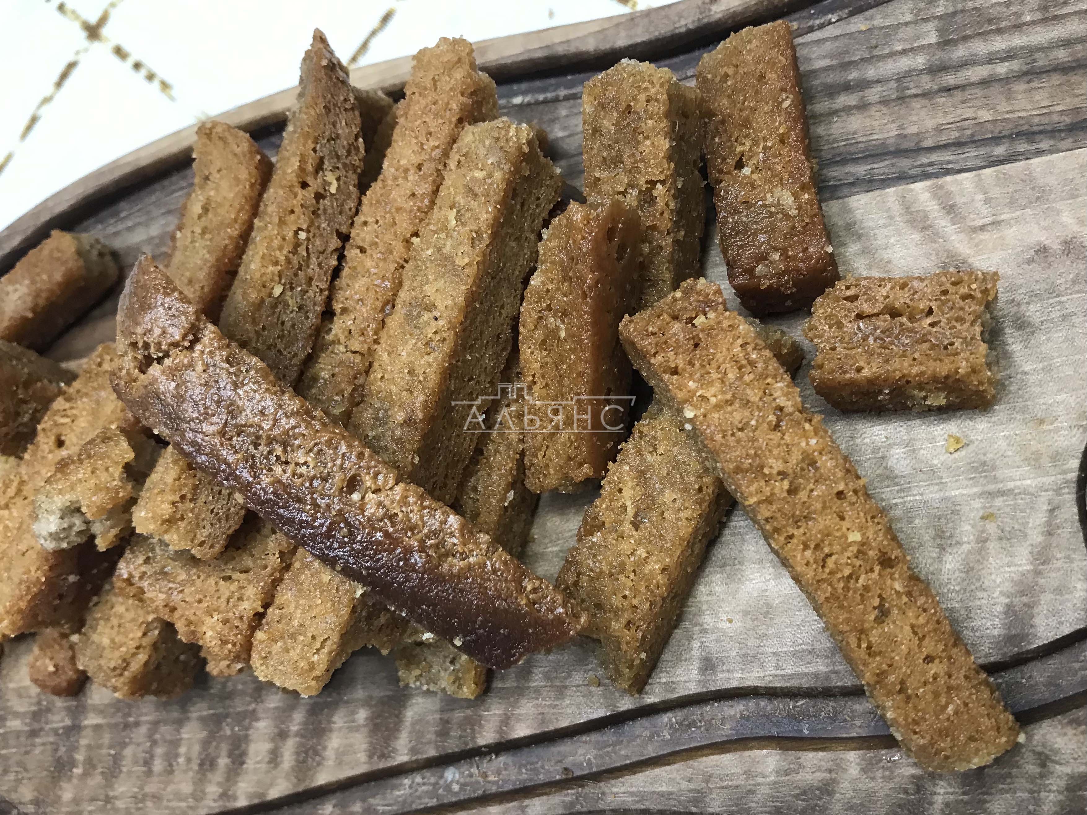 Деревенские гренки с чесноком в Благовещенске
