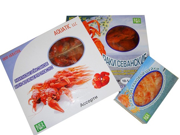 Раки в ассортименте в Благовещенске