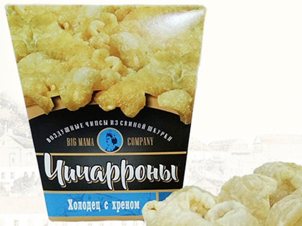 Чичарроны со вкусом холодца и хрена в Благовещенске