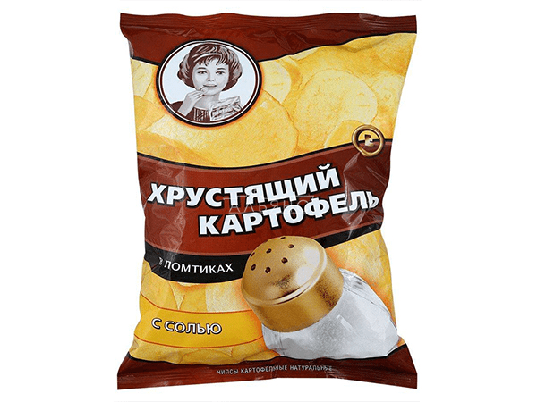 Картофельные чипсы "Девочка" 160 гр. в Благовещенске