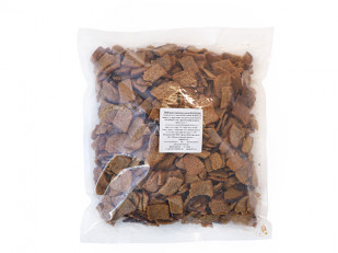 Сухарики с малосольным огурчиком: Гренки черные со вкусом красной икры