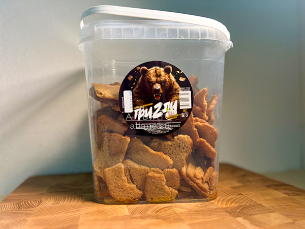 Ведро Ржаные гренки с чесноком в Благовещенске