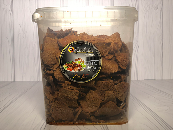 Ржаные гренки со вкусом шашлыка в Благовещенске