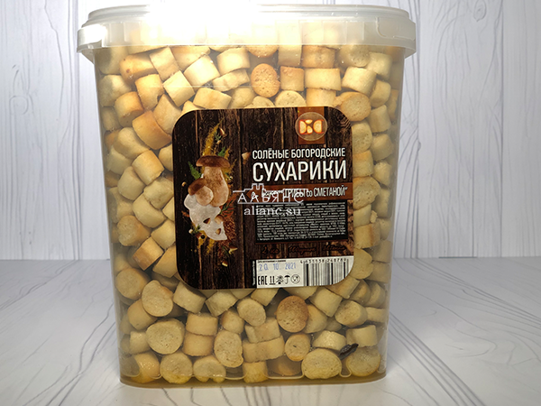Сухарики с грибами и сметаной в Благовещенске