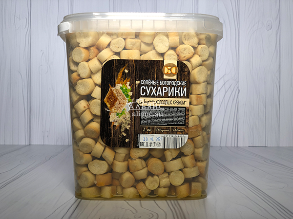 Сухарики с холодцом и хреном в Благовещенске