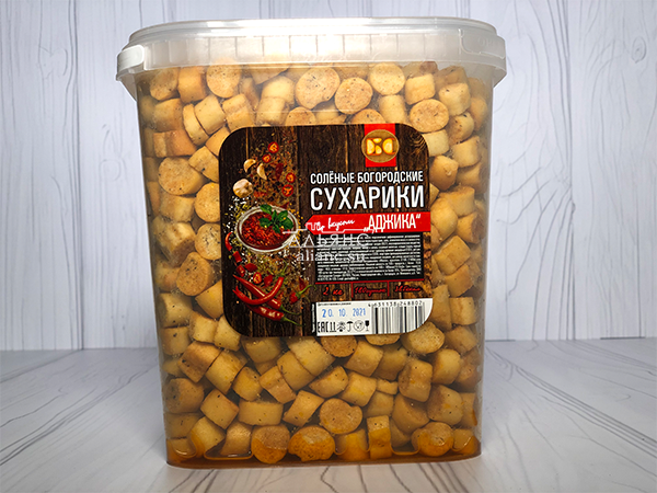 Сухарики с аджикой в Благовещенске