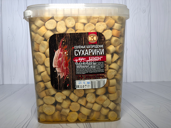 Сухарики с беконом в Благовещенске