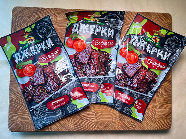 Джерки из индейки "Баффало" 45 гр. в Благовещенске