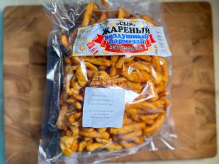 Гренки: Жареный сыр 