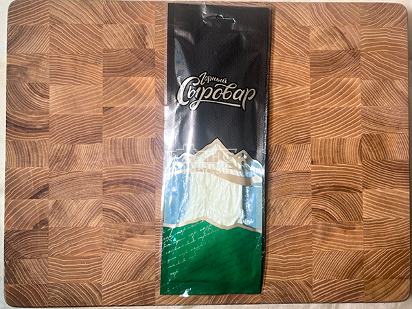 Сыр 60 гр ГОРНЫЙ СЫРОВАР (Паутинка белая с укропом и чесноком) в Благовещенске