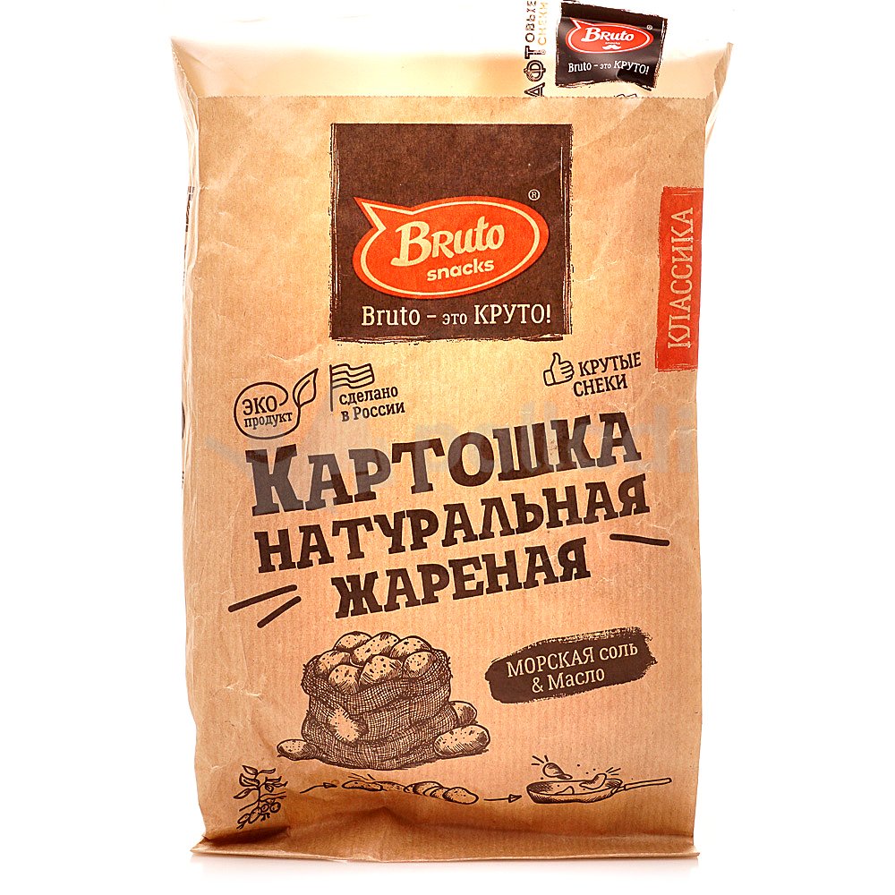 Картофель «Бруто» с солью 70 гр. в Благовещенске