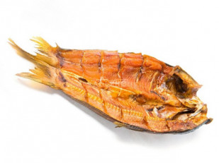 Камбала камчатская вяленая с икрой: Толстолобик (бабочка) холодного копчения